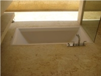 Coral Stone Bath Tub, Beige Limestone Bath Tub