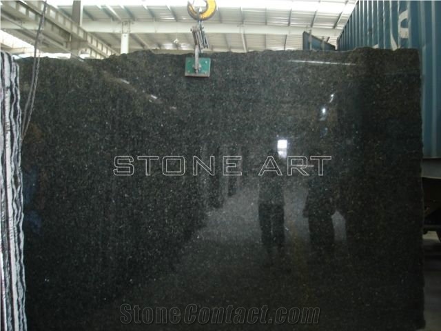 Black Pearl Granite Slab,China Black Granite