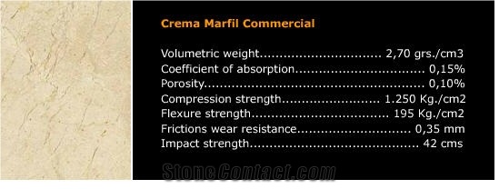 Crema Marfil Commercial, Spain Beige Marble Slabs & Tiles