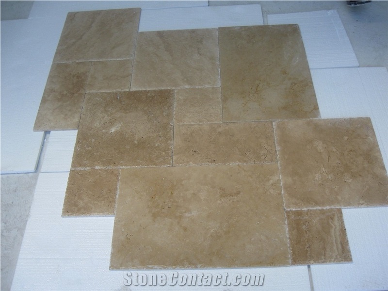 Walnut Pattern Set, Tiles&Slabs from Turkey, Stocked in Usa