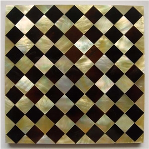 Brown MOP Shell Mosaic Tile