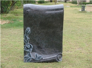 Bahama Blue Dark Granite Monument