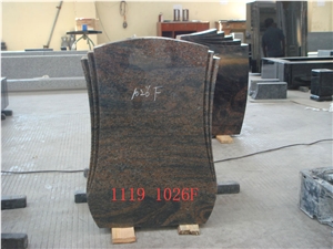 Himalayan Blue Granite Tombstone