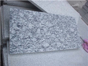 China Spray White,Sea Wave Granite Tiles
