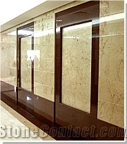 Wall Cladding with Rosalia Marble, Pink Marble