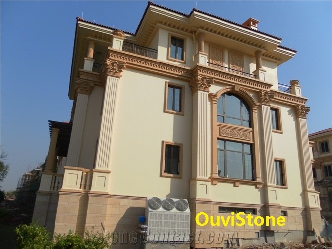 Sandstone Project, G682 Yellow Granite Building & Walling