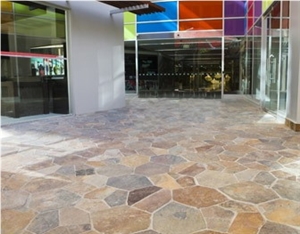 China Slate Flooring Stone, China Grey Slate Slabs & Tiles