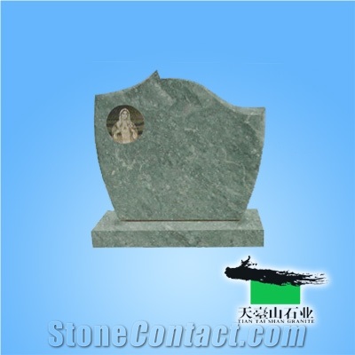 Double Granite Gravestone
