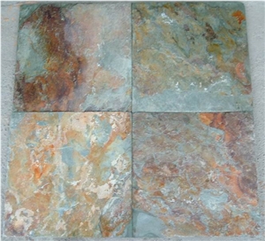 Flooring Slate, China Green Slate Slabs & Tiles