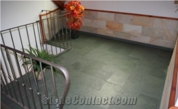 Flooring Tile, China Black Slate