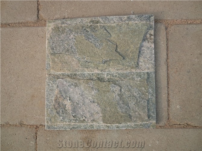 Grey Quartzite Mushroom Stone, Wall Stone
