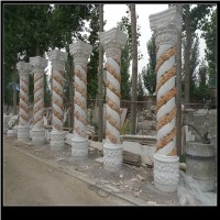 Natural Granite Column, Yellow Granite Column