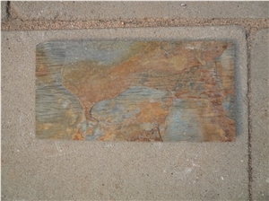 Rust Slate Mushroom Stone,Wall Stone