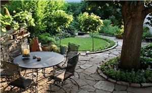 Slate Flooring Tile, China Beige Slate