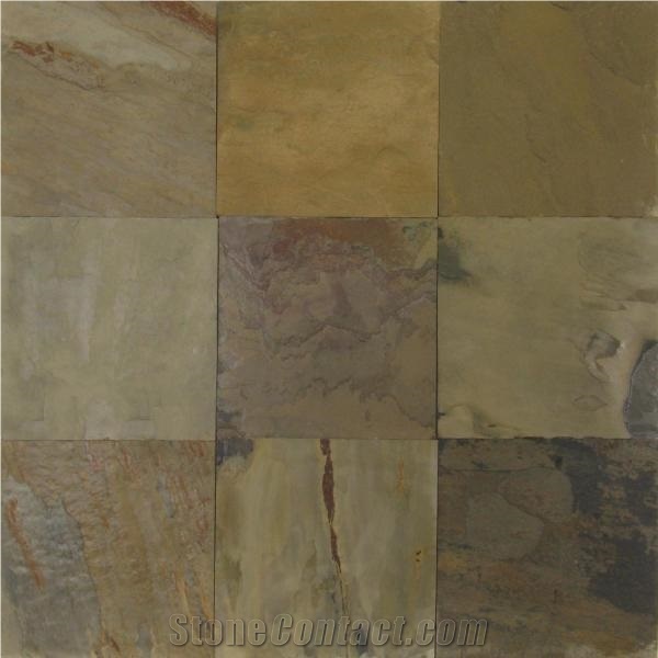 Slate Flooring Tile, China Beige Slate