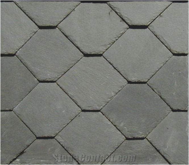 Grey Slate Roofing Tiles