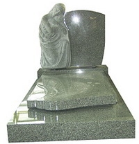 Grey Marble Tombstone