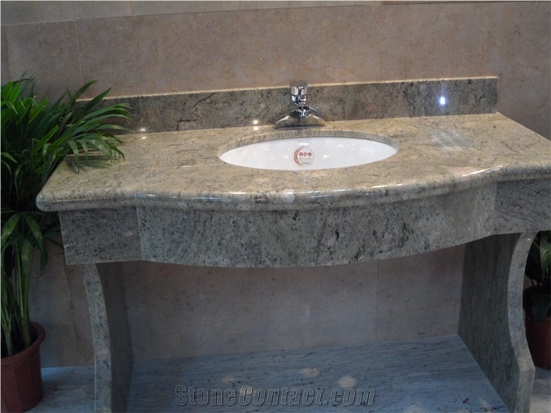 Beige Granite Bathroom Tops