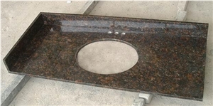 Tan Brown Granite Vanities,Bath Tops