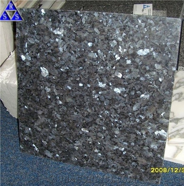 Blue pearl granite tile