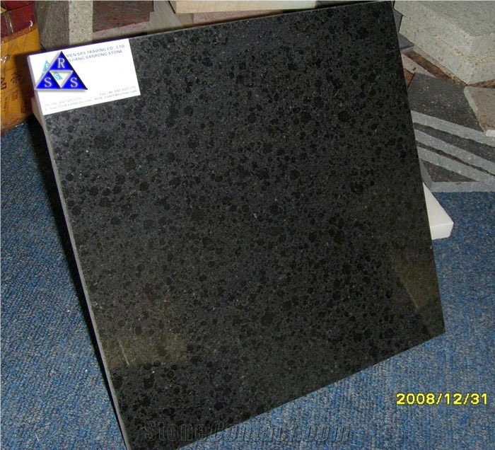 China G684 Black Pearl Basalt Stone
