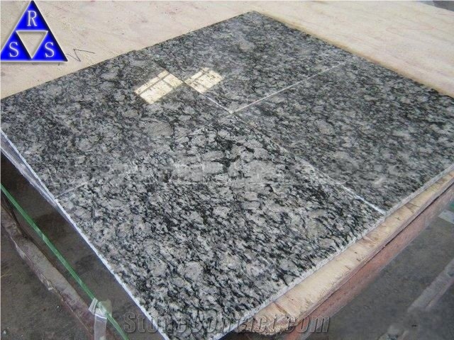 China Spray White Granite Tile, China Grey Granite