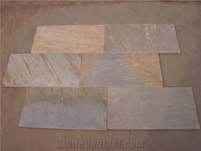 Slate Flooring Paving Tile,China Yellow Slate