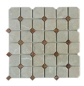 Mosaic 0110-25, M011025 Beige Marble