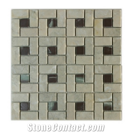 Mosaic 0114-31, M 0114-31 Beige Marble