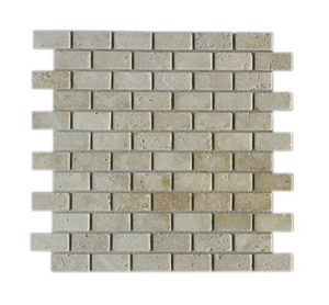 Mosaic 51-12, M 51-12 White Travertine