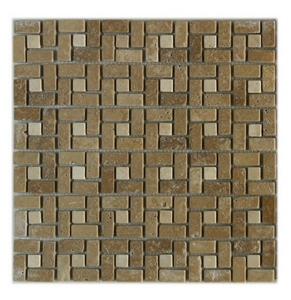 Mosaic 5251-30, M 5251-30 Brown Travertine