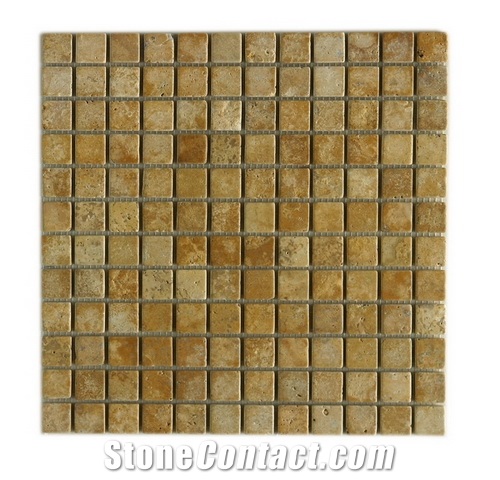 Mosaic 53-03, M 53-03 Brown Travertine