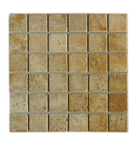 Mosaic 53-05, M5305 Yellow Travertine