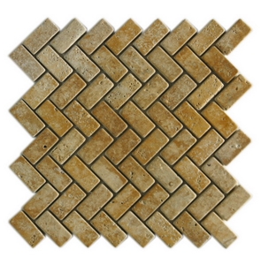 Mosaic 53-20, M 53-20 Beige Travertine