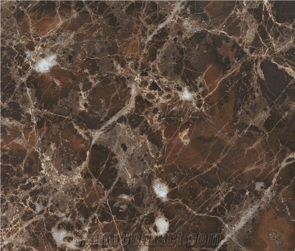 Dark Emperador Marble Tiles, Spain Brown Marble
