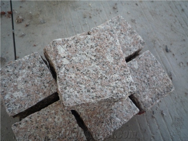 G648 Granite Cobble Stone, G648 Red Granite Cobble Stone