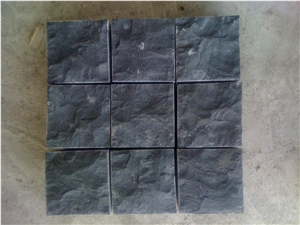Zhangpu Black Basalt Cobble Stone,paving Stone