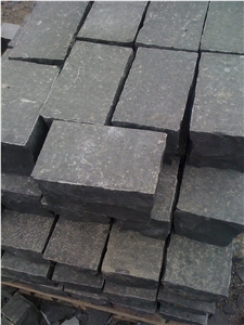 Zhangpu Black Basalt Cobble Stone,paving Stone
