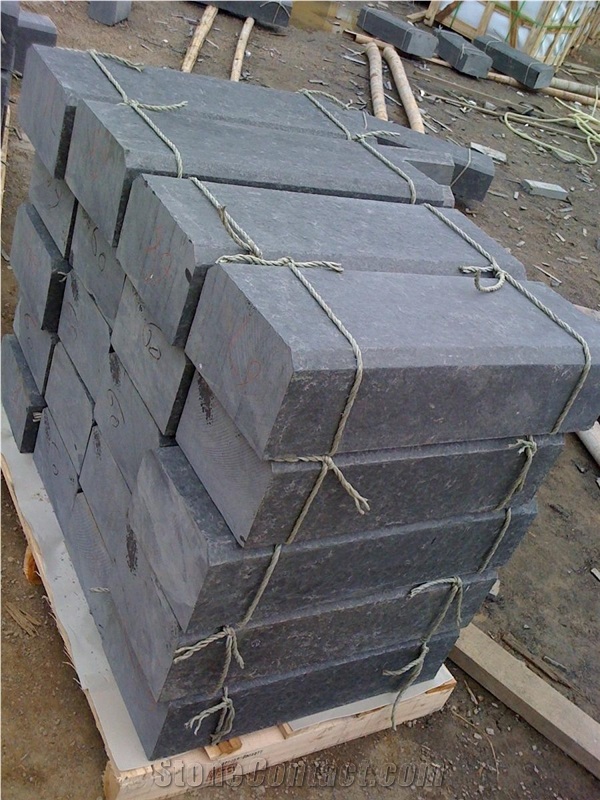 Zhangpu Black Basalt Kerbstone, Curb Stone