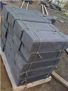 Zhangpu Black Basalt Kerbstone, Curb Stone