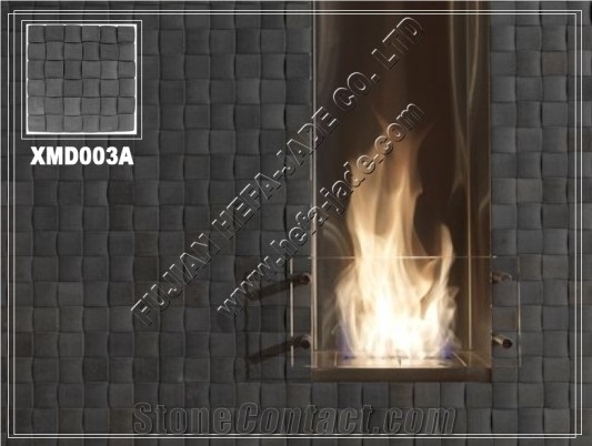 Andesite Mosaic Tile,Black Basalt Mosaic