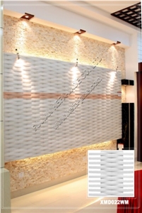 Chinese White Jade (XMD022WM), White Onyx Mosaic