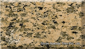 Crystal Yellow Granite Slabs & Tiles, China Yellow Granite