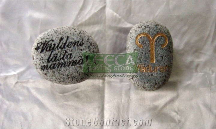 Garden Decoration Stone Ornaments, Grey Granite Other Landscaping