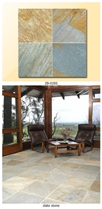 China Yellow Slate Flooring Tile