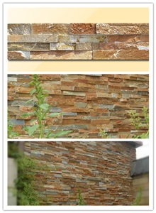 Yellow Slate Wall Cladding,Veneer