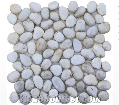 White Pebble Floor Tile