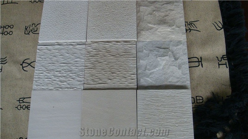 Chinese SandstoneTile&slab, China White Sandstone