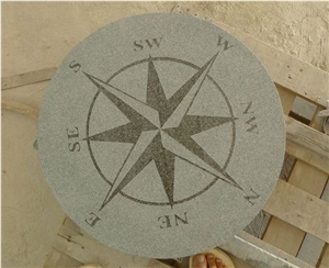 G654 Compass /Chinese Granite, China Black Granite Artifacts, Handcrafts