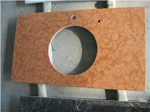 Red Marble Vanity Tops, Italy Red Marble